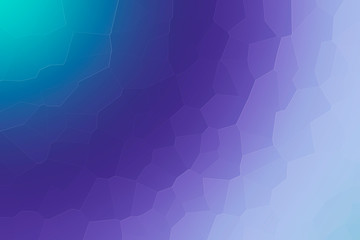 Obraz premium Abstract water polygonal pattern. Blue gradient.