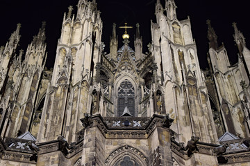 Kölner Dom bei Nacht