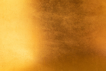 Gold abstract background or texture and gradients shadow