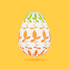 Easter Egg. Vector Illustration.