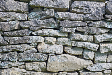 old stone wall of stones