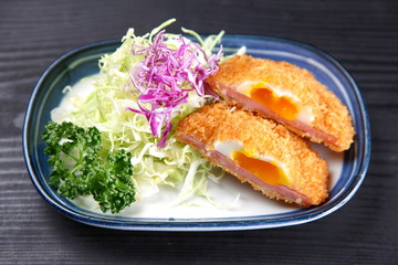 ハムエッグフライ