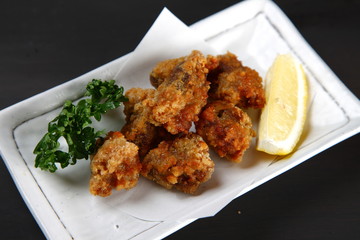 鶏ハツ唐揚げ