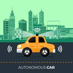 Autonomous Car self driving technology