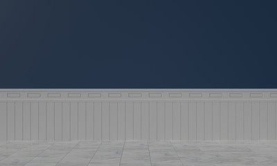 Fototapeta premium interior design 3d rendering 