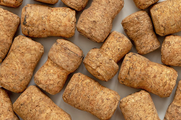 Champagne Cork Background