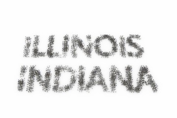 Large group of people standing together