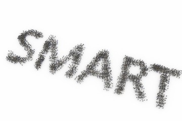 Large group of people standing together