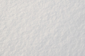 Fototapeta premium Flat intact snow pattern.