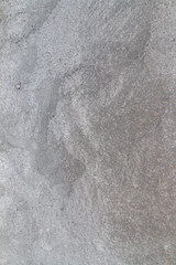 Frozen window photographed in the evening with a flicker of color