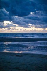 twilight sky cloud and coast