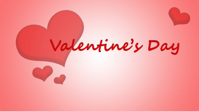 Valentine's Day karta walentynkowa tapeta