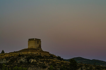 Obraz premium Sunset Castle