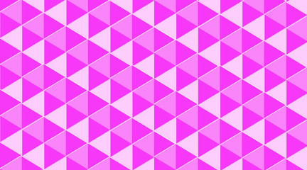 Pink and white colored 3d design or pattern.