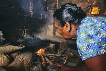 Foto op Aluminium Old home kitchen in Sri Lanka © Chalabala