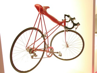 Red design bike