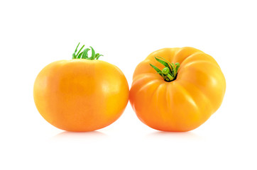 tomato on white background