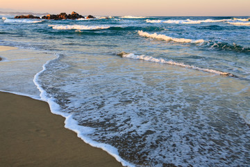 the rough seas of winter