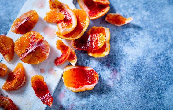 Blood Orange Peeled