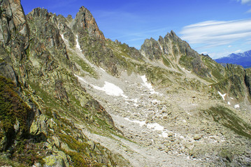 Tour de Mont Blanc, Alpy, Szwajcaria, Europa