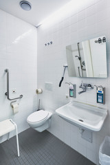 Krankenhaus Toilette Waschbecken Badezimmer