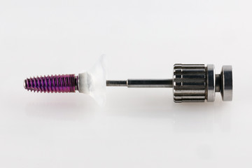 Dental implant with an individual generator