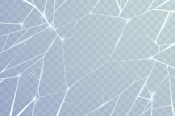 Broken glass background