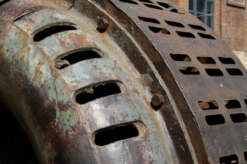 oxidation rust metal shell