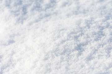 Tekstura świeżego puchu śnieżnego © PiotrKaluza