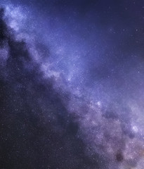 Obraz na płótnie Canvas Milky Way abstract background