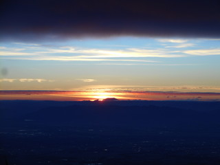 sunrise sky lanscape