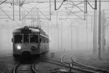 Pociąg we mgle © VinyLove Foto