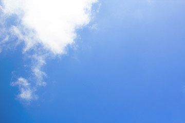 Good Morning background sky,Bright in Phuket Thailand