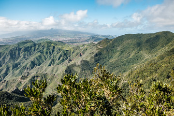 Fototapeta na wymiar Anaga Mountain view