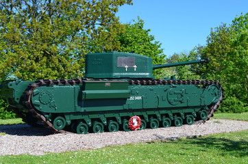 Monument de la Cote 112 ( Normandie 1944) - Char Churchill