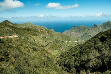 Viewpoint at the Anaga Mountains