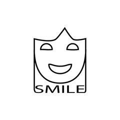 Smile face symbol