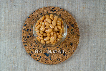 calorie foods white beans 81 kcal 100 grams diet