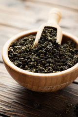 raw green tea