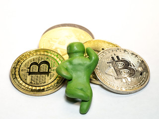 Man resting at the expense of investment