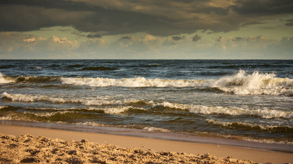 Na bałtyckiej plaży