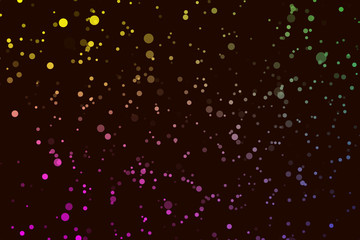 dark chocolate confetti flicker abstract background