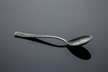 Old Nickel Silver Spoon