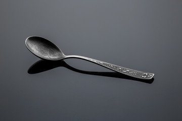 Old Nickel Silver Spoon