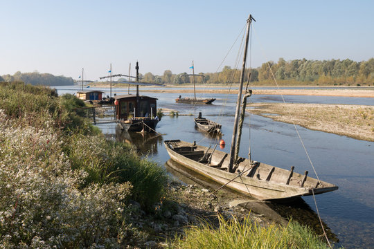 gabare sur la Loire