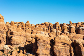 Felslandschaft im Arches National Park in Utah