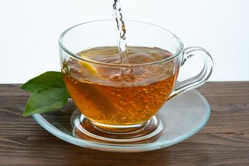 green herbal tea