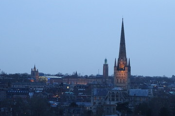 Fototapeta premium Norwich city views