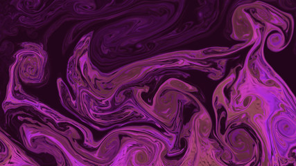 Fluid Art. Abstract colorful background,  Mixing paints. Modern art.