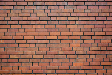 Modern wall in brick-pattern style